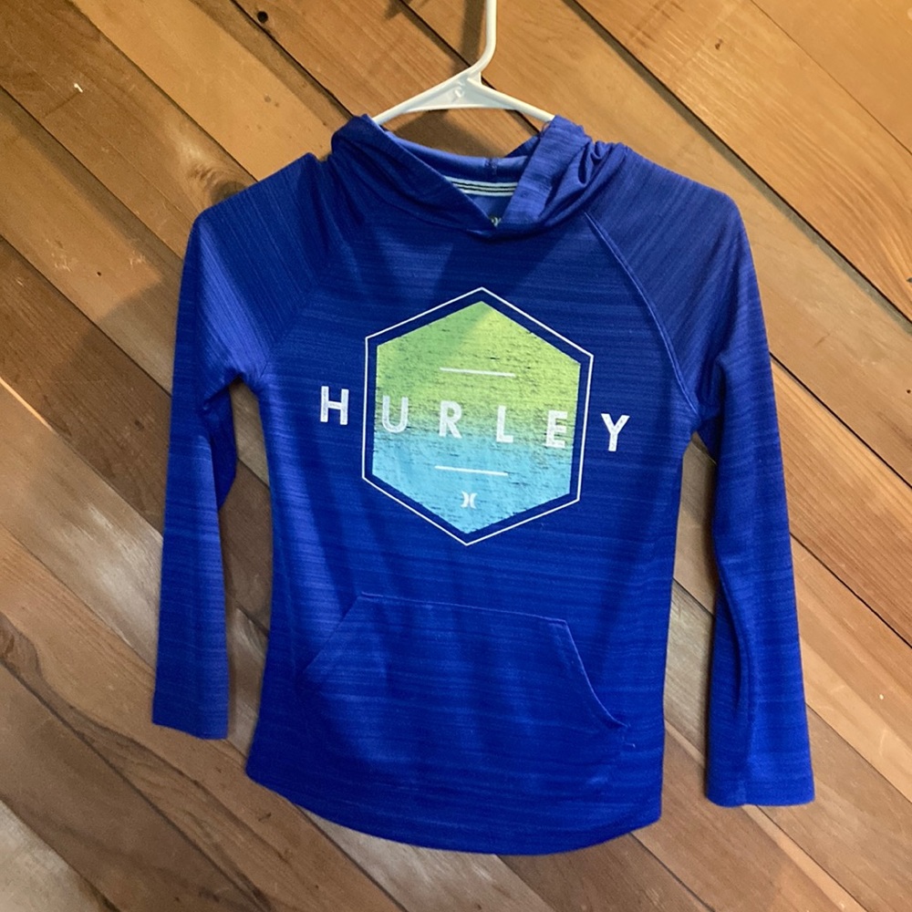 Hurley Dri-Fit Hooded Longsleeve SM 8-10 Boys